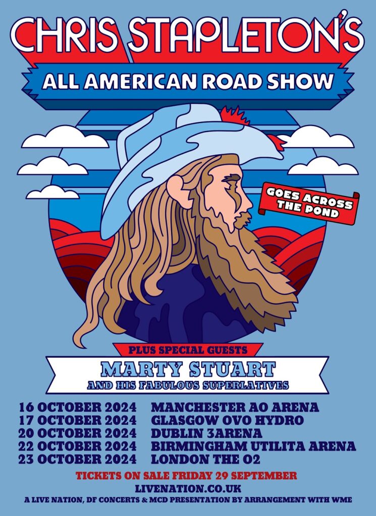 News: Chris Stapleton To Bring “All-American Road Show” Tour To The UK ...